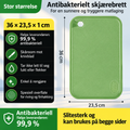 Antibakterielt skjærebrettsett for kjøkken