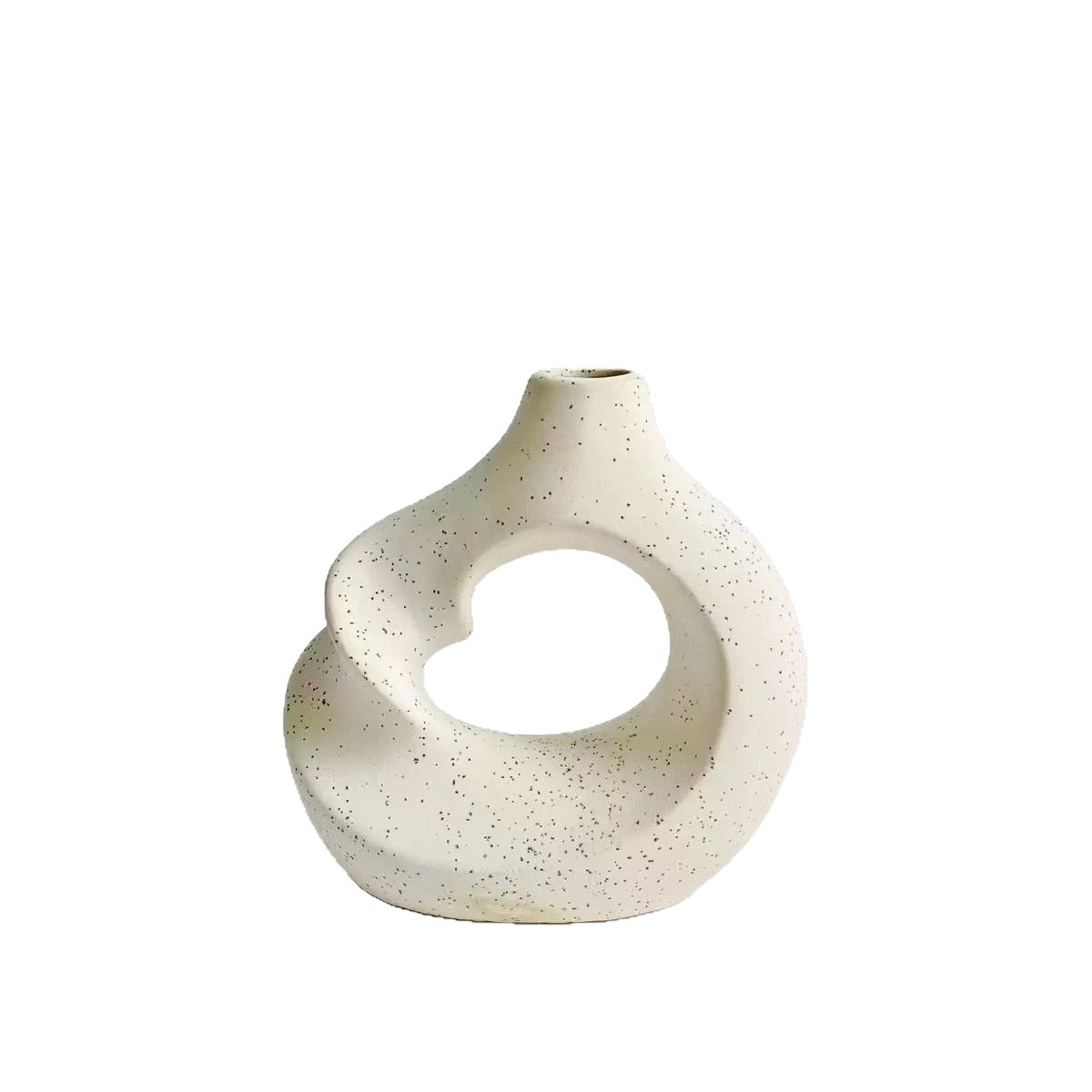 Dekorative keramikkvaser i moderne organisk design