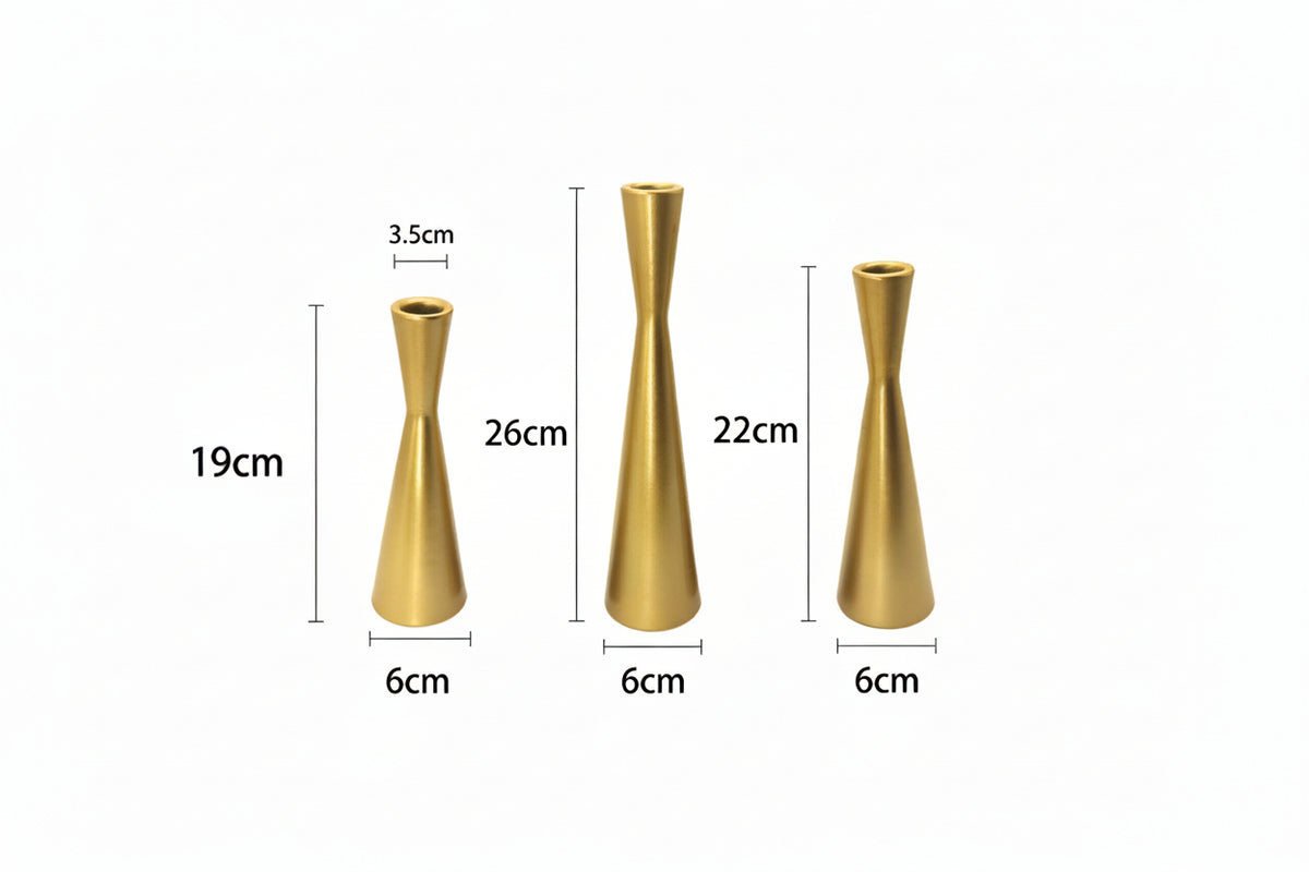 Skandinavisk lysestake med elegant design