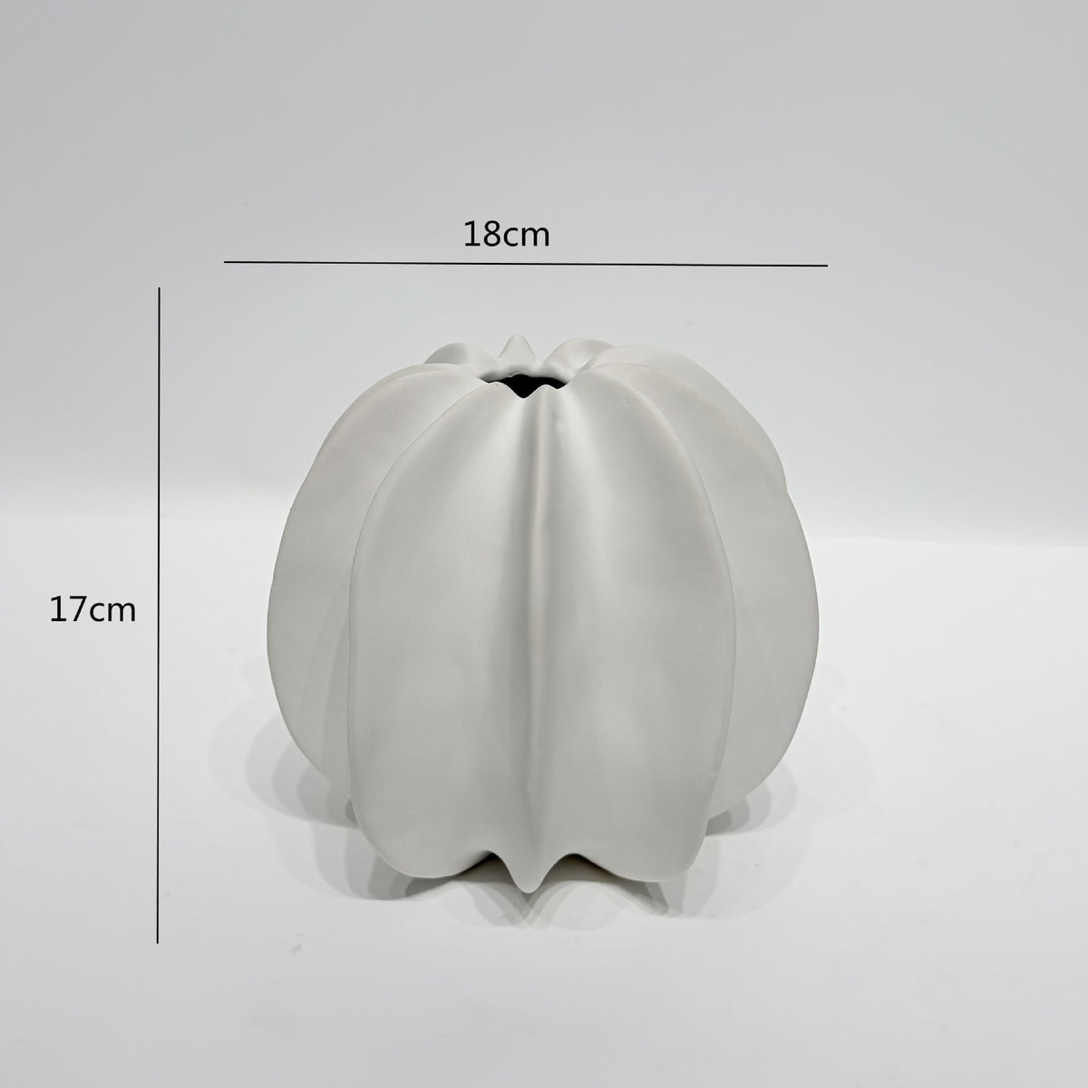 Dekorative keramikkvaser i moderne organisk design
