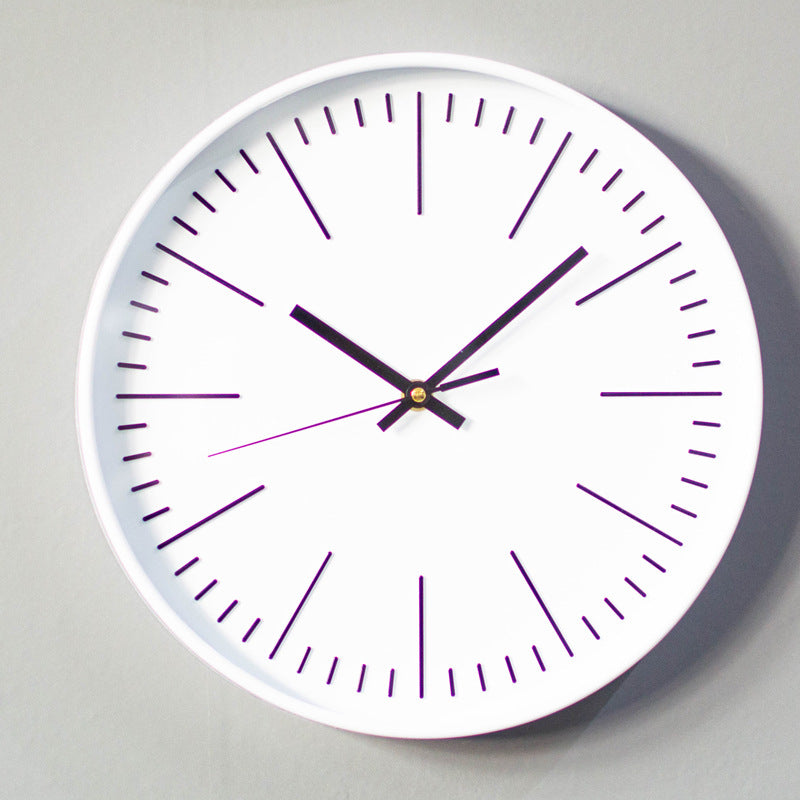 Moderne veggklokke 30 cm